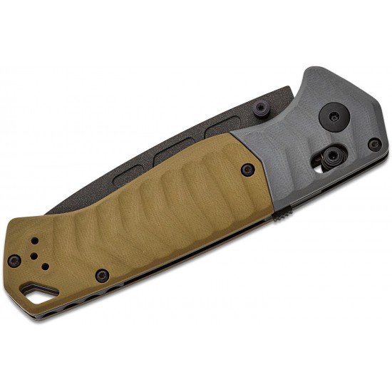 Benchmade PSK MAGNACUT 593BK GRAY & OD GREEN OD G10