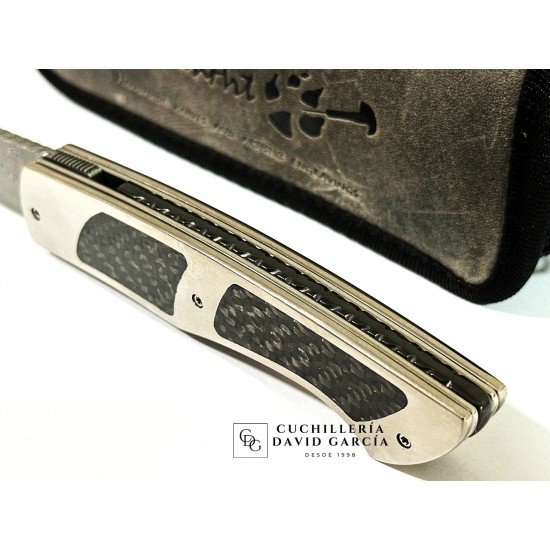 CavedonArt Teju Acero Damasteel - Titanio 