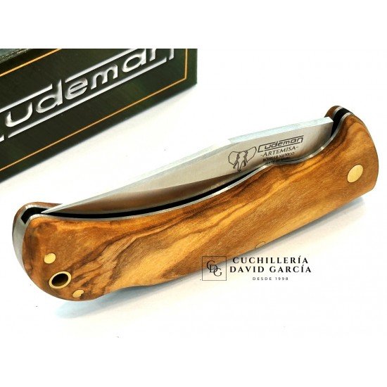 Cudeman Artemisa  326-L  Acero Böhler Madera de Olivo