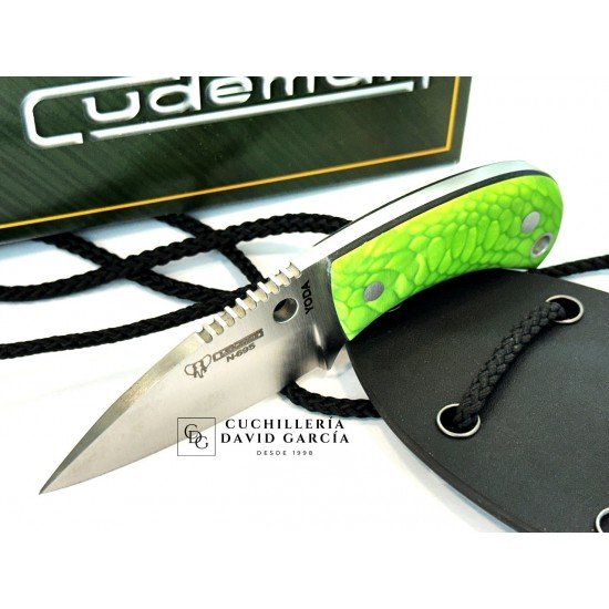 Cuchillo Cudeman Yoda 200-JV-K Juma Vede  Acero Böhler N-695