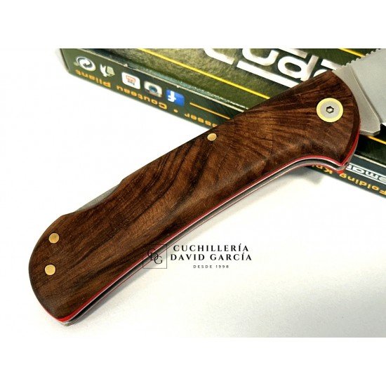 Navaja Cudeman 389-G Mini Pandora Acero Bohler N690CO Madera de Nogal