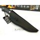 oker Pantera CM17 Jute Micarta Negra  Funda Cuero