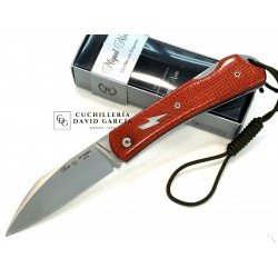 Cuchillo Chuletero Micarta Palisandro Filo Liso Arcos