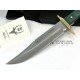 Muela Bowie Classic-19G Micarta Yute Verde Defensa Laton