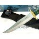 Muela Bowie Classic-19G Micarta Yute Verde Defensa Laton