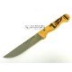 Cuchillo Taramundi Mesa 10 cm  Madera Boj Decorado Tradicional en Verde