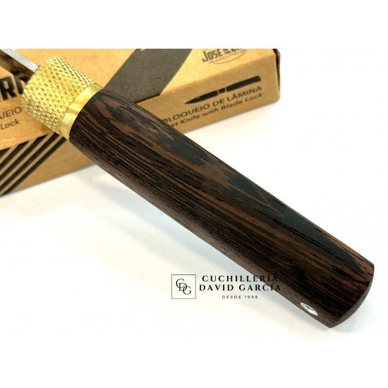 José da Cruz Merendeira Madera de Wengue 8 cm  Acero Carbono