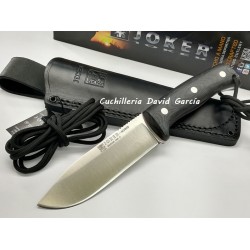 CUCHILLO BUSHCRAFT Y SUPERVIVENCIA JOKER NOMAD MANGO DE MICARTA CANVAS