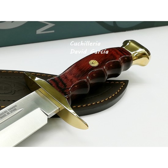 Cuchillo de Caza Muela BW-18 180mm Madera Prensada Cora