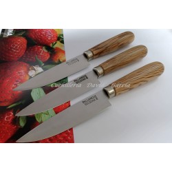 Cuchillo chef de hoja ancha de 20cm. y mango de madera de palisandro